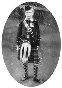 Prince Albert wearing Highland dress, Sandringham, Norfolk by Unbekannt
