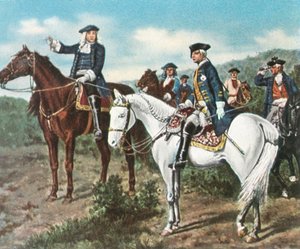 Prince Eugene and Crown Prince Frederick, 1734, 1936 by Unbekannt