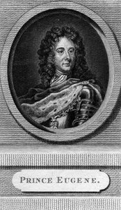 Prince Eugene of Savoy, General in the Austrian Army by Unbekannt