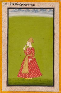 Prince Vijai Singh of Nagaur, son of Bakhat Singh by Unbekannt
