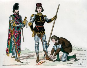 Prince, Squire and Valet, 15th Century 1882-1884