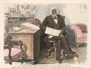 Print of Frederick Douglass