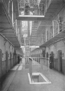Prisoners Going to Dinner, Wormwood Scrubs Prison, London by Unbekannt