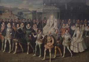 Procession Portrait of Queen Elizabeth