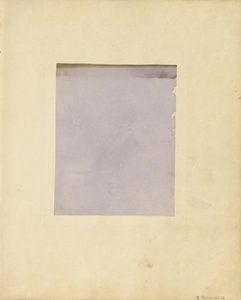 Profile Portrait of a Seated Man