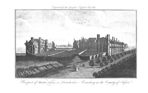 Prospect of Battle-Abby, a Benedictine Monastery in the County of Sussex, 1771