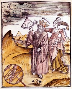 Ptolemy, Alexandrian Greek Astronomer and Geographer by Unbekannt