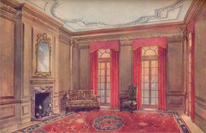 Queen Anne Interior, with Elizabethan Chairs by Unbekannt