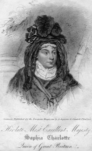 Queen Charlotte, queen consort of George III of the United Kingdom by Unbekannt