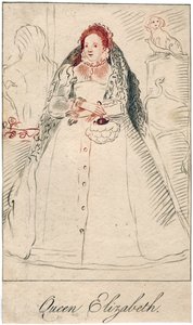Queen Elizabeth I of England, 1533-1603 by Unbekannt