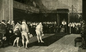 Queen Elizabeth Receiving the French Ambassadors after the Massacre of St. Bartholomew