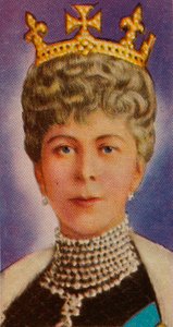 Queen Mary, Consort of King George V, at Her First State Opening of Parliament, 1911 by Unbekannt