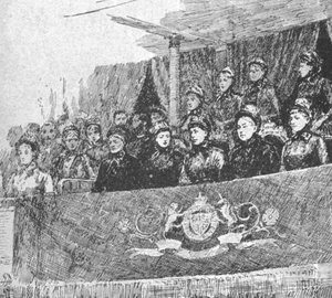 Queen Victoria at the Performance of Mors et Vita at the Albert Hall, 1886-1901