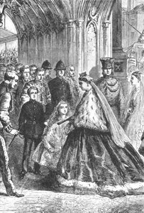 Queen Victoria Entering Westminster Palace