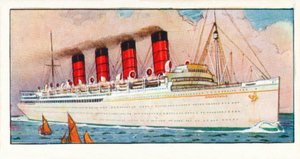 R.M.S. Mauretania, 1937 by Unbekannt