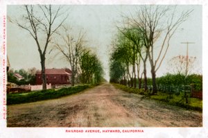 Railroad Avenue, Hayward, California