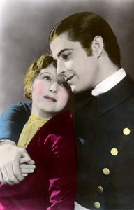 Ramon Novarro and Dorothy Jordan by Unbekannt