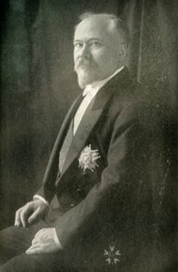 Raymond Poincaré, President of France by Unbekannt