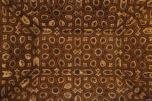 Real Alcazar de Sevilla - ceiling decoration, Seville, Spain by Unbekannt