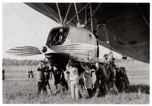 Rear Gondola, Zeppelin LZ 127 Graf Zeppelin, 1933 by Unbekannt