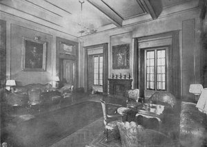 Reception Room for the Visit of King Victor Emmanuel III and Queen Elena of Italy to Cairo