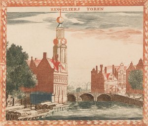 Reguliers Toren, in: Tooneel Der Voornaamste Nederlands Huizen, En Lust Hoven, Naar T Lev