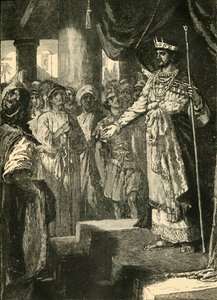 Rehoboam Accepting the Advice of the Young Men by Unbekannt