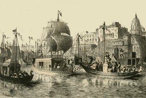 Religious Festival at Benares