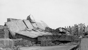 Remains of a U-boat pen, Kiel, Germany by Unbekannt
