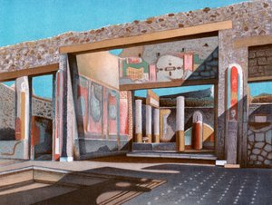 Remains of the House of the Banker Lucius Caecilius Iucundus, Pompeii by Unbekannt