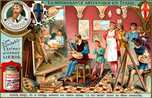 Renaissance Art in Italy: Antonio Allegri, c. 1900