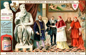 Renaissance Art in Italy: Michelangelo by Unbekannt