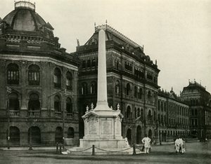 Replica of the Holwell Monument Erected by Lord Curzon