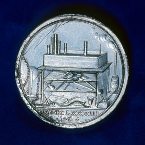Reverse of Commemorative Medal for Joseph Priestley, English Chemist, 1803
