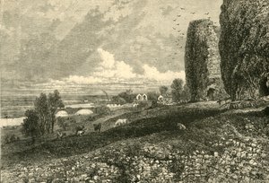 Rhuddlan Castle and Marshes