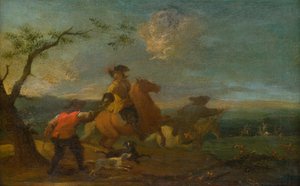 Riding Motif by Unbekannt