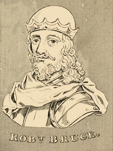Robert Bruce, 1274-1329, 1830 by Unbekannt