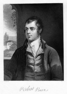 Robert Burns, Scottish poet, late 18th century by Unbekannt