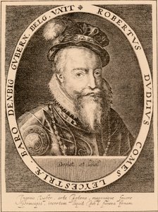 Robert Dudley, 1st Earl of Leicester, 1532-1588, English nobleman, 1889