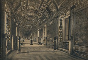 Roma - Vatican Palace - Gallery of Geographical Maps, 1910