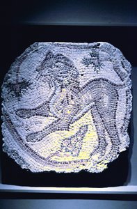 Roman Mosaic of a Lion by Unbekannt