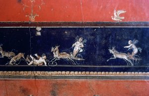 Roman Mural, House of the Vettii, Pompeii, Italy by Unbekannt