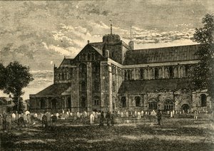Romsey Abbey by Unbekannt