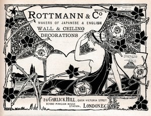 Rottmann & Co., Makers of Japanese & English Wall & Ceiling Decorations