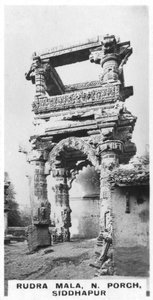 Rudra Mala, North Porch, Siddhapur, India, c1925