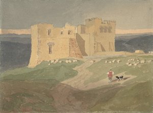 Ruined Castle by Unbekannt