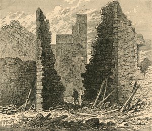 Ruins of the Barbican on Ludgate Hill, 1792 by Unbekannt