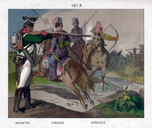 Russian soldiers of 1813, 19th century