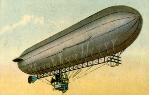 Ruthenberg Airship by Unbekannt