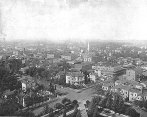 Sacramento, California, from the Dome of the Capitol